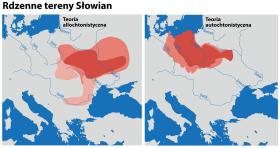 Popularność każdej teorii jest proporcjonalna do intensywności koloru.