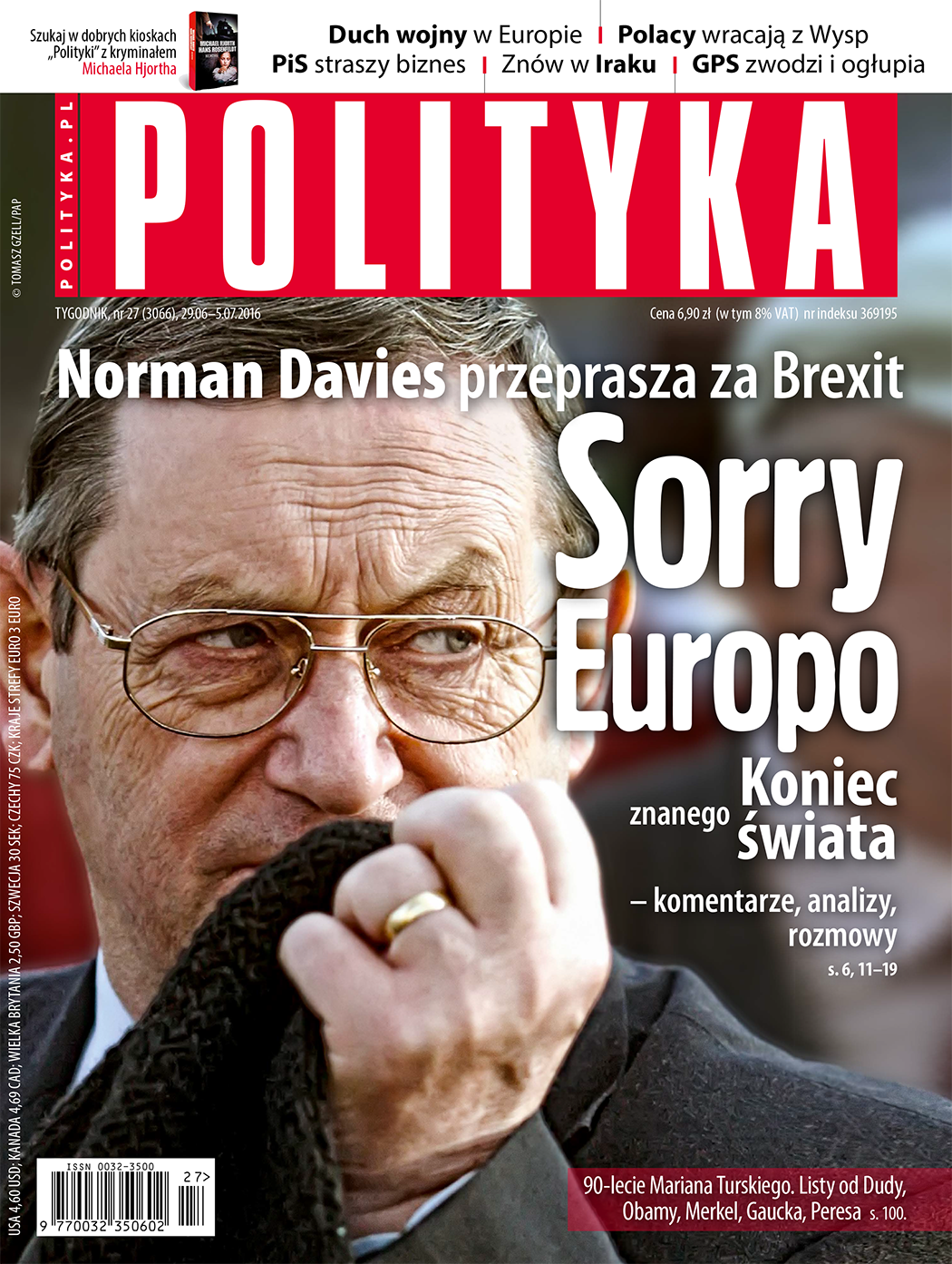 Mariusz Janicki Poleca Najnowszy Numer Polityki Politykapl 4560