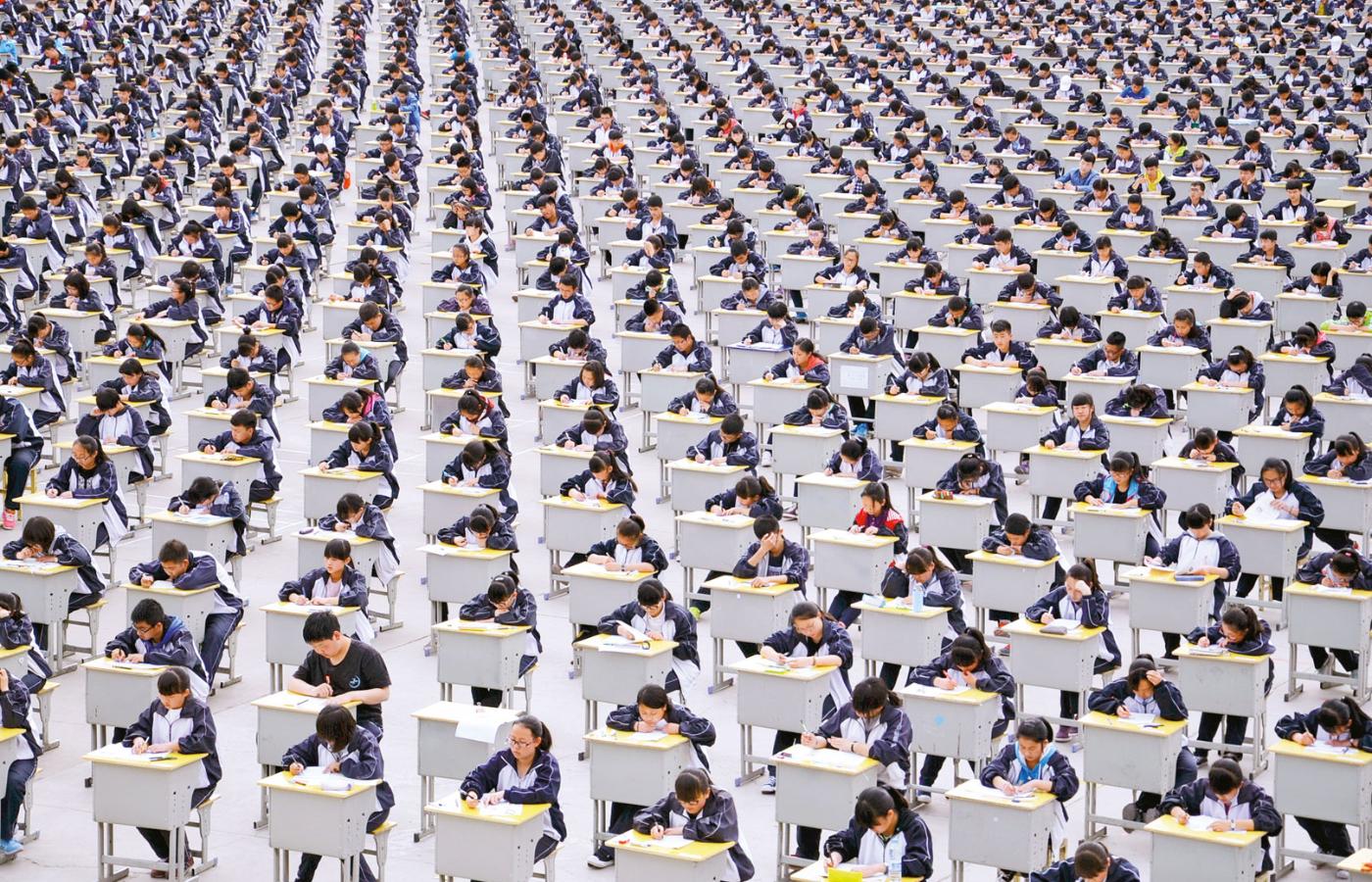 Gaokao, egzamin maturalny młodych Chińczyków.