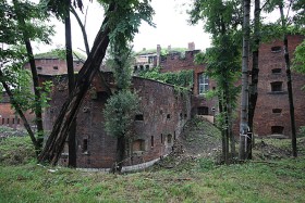 Kraków: kaponiera fortu Luneta Warszawska