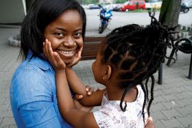 Marie Claire z córką