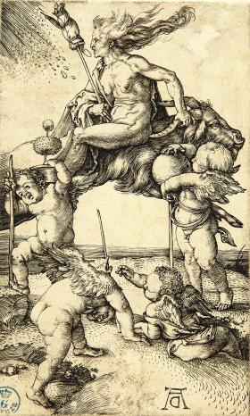 Albrecht Durer, „Czarownica”, 1500 r.