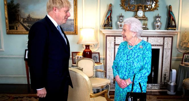 Audiencja Borisa Johnsona u królowej Elżbiety, 24 lipca 2019 r.