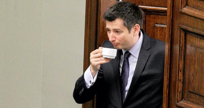 Igor Ostachowicz w Sejmie w 2013 r.