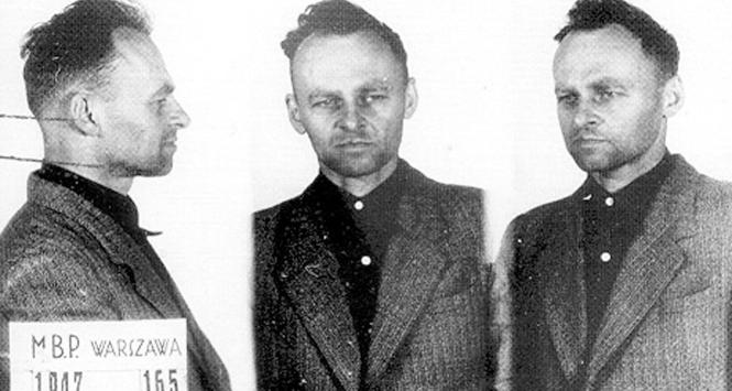 Rotmistrz Witold Pilecki po aresztowaniu przez Urząd Bezpieczeństwa.