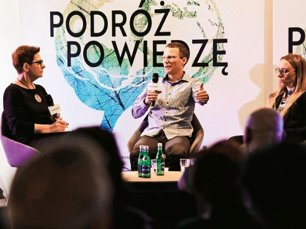 Od lewej: Katarzyna Czarnecka, Karol Niklas, Małgorzata Osowiecka-Szczygieł
