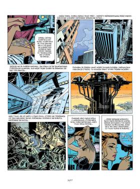 Plansza z polskiego wydania kultowego komiksu Mézières’a i Christina.