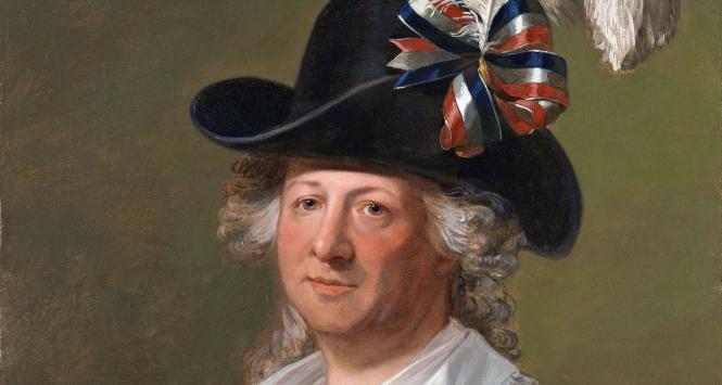 Charles d'Éon; portret Thomasa Stewarta, XVIII w.