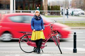 Joanna Erbel, kandydatka Partii Zieloni na prezydenta Warszawy. Mówi się, że odebrała głosy Hannie Gronkiewicz‑Waltz.