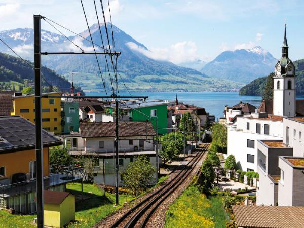 Szwajcarska góra Rigi