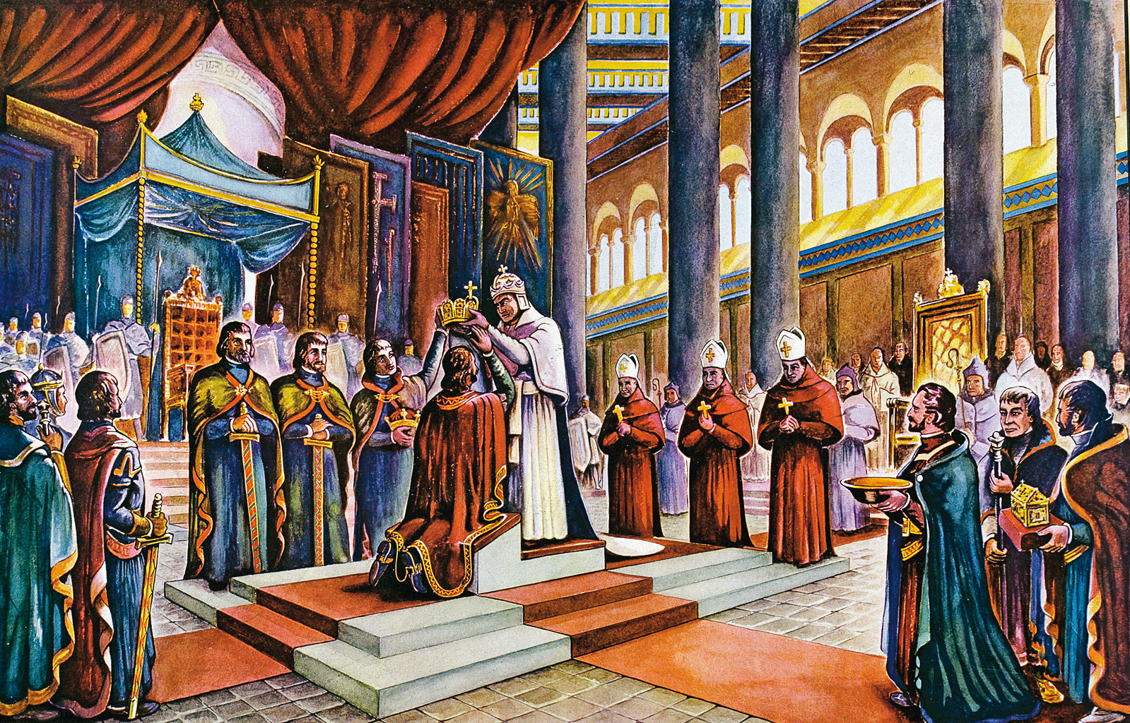 Коронация Оттона 1 императором священной римской империи