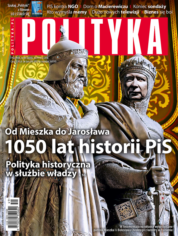 okładka - Polityka 49 2016 2