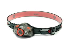 Lampka na opasce MacTronic Focus Eye 2. Wodo- i wstrząsoodporna, z trzema trybami świecenia i regulowaną soczewką. Nie tylko dla speleologów –  po założeniu na czoło przyda się do joggingu po zmroku, czy grzebania w samochodowym silniku. Cena: 110 zł.