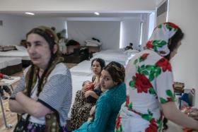 Sonia, Nadia, Sabina i Tazia znalazły schronienie w Kiszyniowie – stolicy Mołdawii.