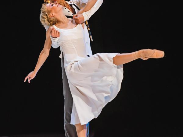 Siergiej Popow i Aleksandra Liaszenko - Hamlet i Ofelia.