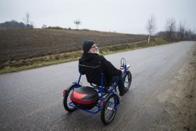 Kazimierz Leśniewski, twórca Warsztatu Rowerów Nietypowych Trop