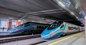 Pendolino na Dworcu Głównym w Krakowie