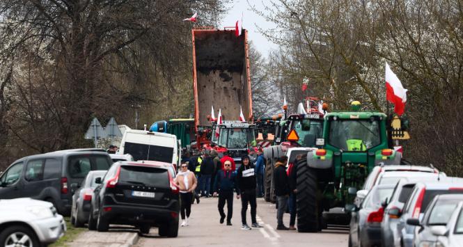 Protest rolników w Hrubieszowie, 16 kwietnia