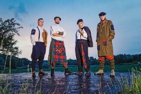 Zespół Hańba!, który wystąpi na festiwalu Pol’and’Rock w nowej przestrzeni – na lotnisku Makowice pod Płotami.