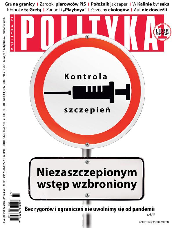 okładka - Polityka 47 2021