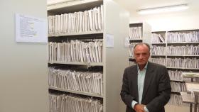Wpisanym na listę UNESCO archiwum opiekuje się Stowarzyszenie Instytut Literacki 'Kultura' (na zdjęciu jego prezes Wojciech Sikora).