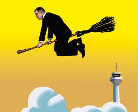 Nieprzerwanie krążącemu po Polsce premierowi podobno zdarza się nawet zaskakiwać swoim przybyciem nieświadomy lokalny aktyw.