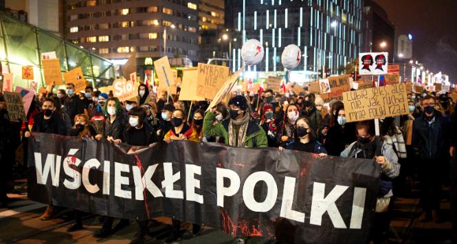 Strajk Kobiet, Warszawa, 30 października 2020 r.