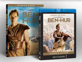 5. BLU-RAY: „Ben Hur”, reż. William Wyler, wydanie 3 płytowe z okazji 50 rocznicy premiery filmu, Galapagos
