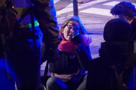 Zofia Marcinek, jedna z uczestniczek spontanicznego marszu Obywateli RP, zatrzymanego przez policję na ul. Wilczej