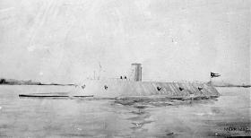 CSS Virginia, konfederacki okręt pancerny, który 9 marca 1862 roku stoczył nierozstrzygniętą walkę z USS Monitor. Była to pierwsza w historii bitwa okrętów pancernych.