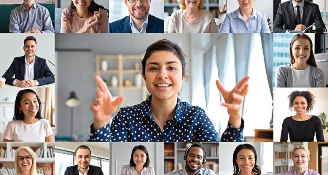 Siedząc przed monitorem, widzimy twarze ludzi w dystansie intymnym, co powoduje dysonans poznawczy.