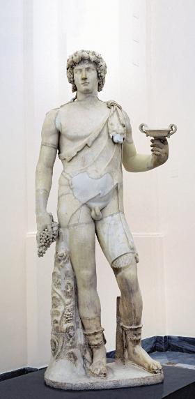 Antinous, kochanek cesarza Hadriana,
posąg rzymski z II w.