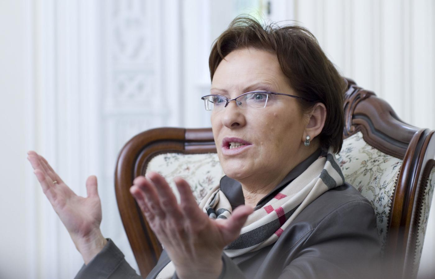 Ewa Kopacz, dziś minister zdrowia, a wkrótce prawdopodobnie marszałek Sejmu.