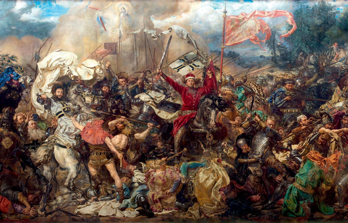 Najsłynniejsza wiktoria. Jan Matejko, „Bitwa pod Grunwaldem”, XIX w.