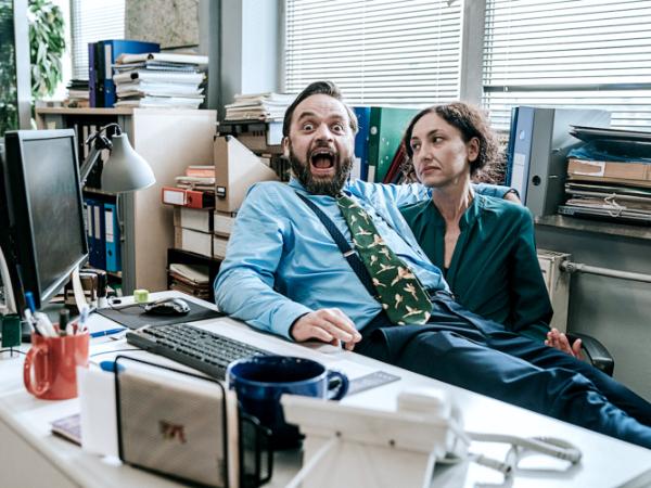 Kadr z serialu „The Office PL”