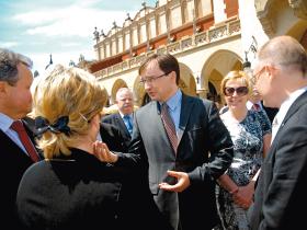 Zbigniew Ziobro ubiegał się o fotel prezydenta Krakowa. Przegrał z Jackiem Majchrowskim.