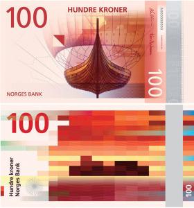Projekt norweskich banknotów