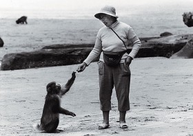 Japońska badaczka makaków z córką legendarnej Imo
