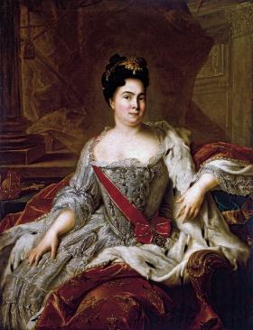Katarzyna I (Jean-Marc Nattier, 1717 r.)