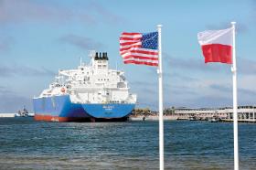 Do terminalu LNG w Świnoujściu dotarła kolejna dostawa (165 tys. m sześc.) skroplonego gazu ziemnego (LNG) z USA.
