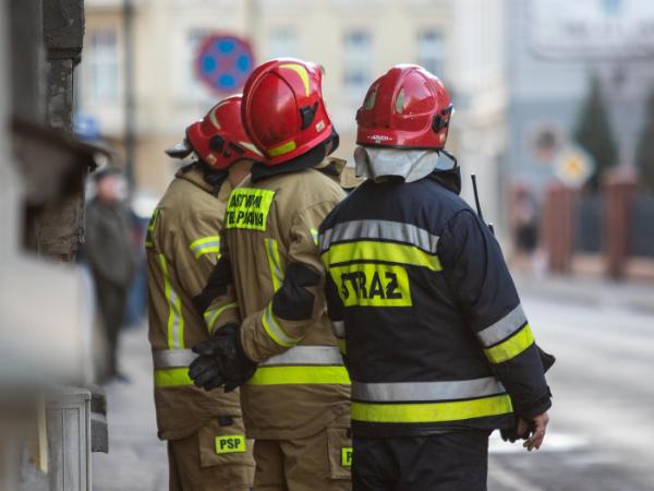 Pożar w skarżyskim zakładzie WB Electronics