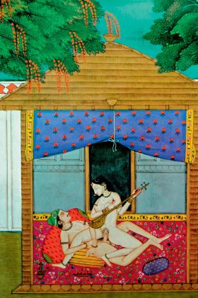 Ilustracja z „Kamasutry”
