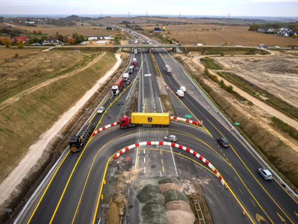 S7, miejsce, gdzie 19 października zdarzył się tragiczny wypadek