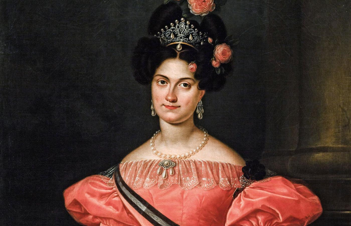 Maria Krystyna na obrazie Luisa de la Cruz, 1831 r.