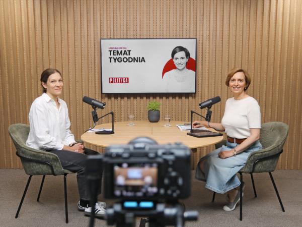 Od lewej: Joanna Sawicka i Karolina Lewicka