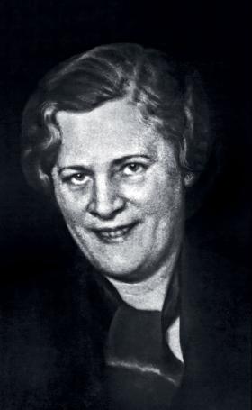 Krystyna Krahelska na bodaj jedynej zachowanej fotografii.