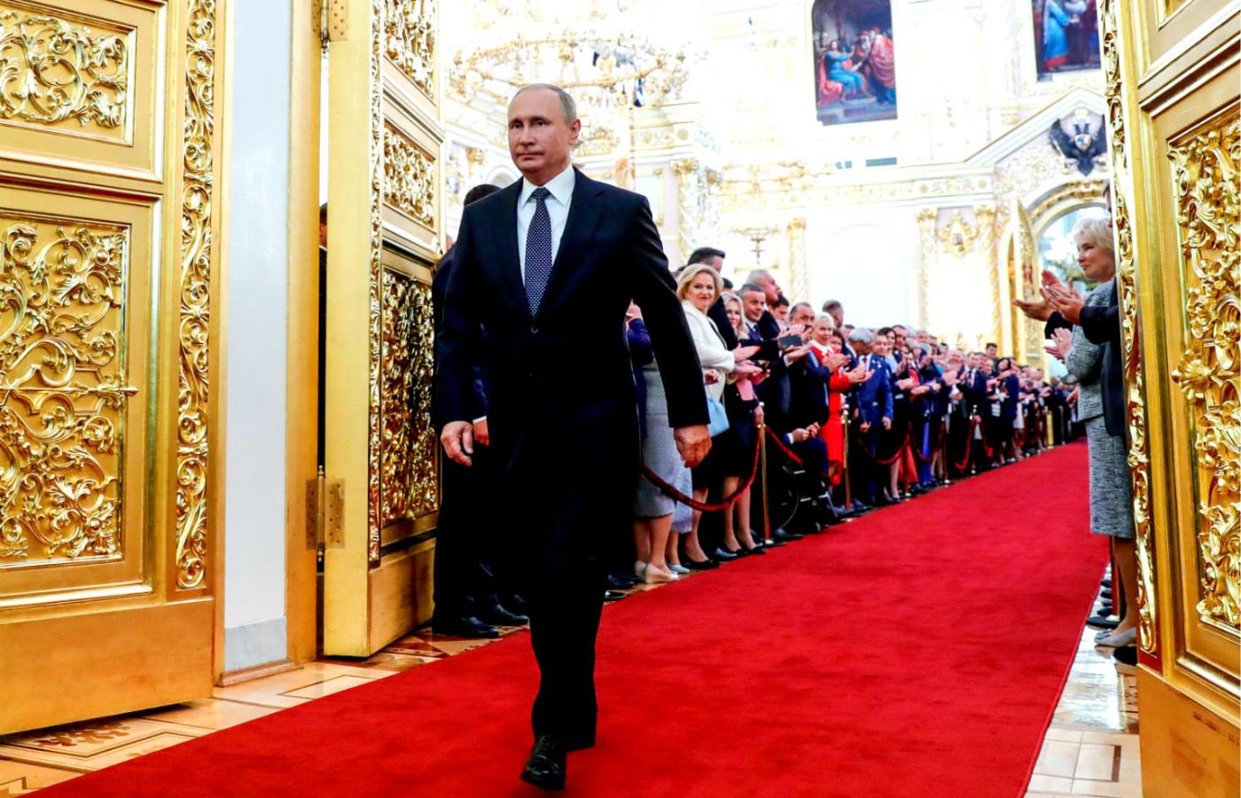 Władimir Putin zaprzysiężony na kolejną kadencję
