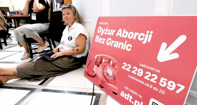 Aborcja bez Granic pełni w Sejmie dyżury.