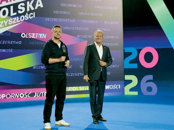 Rafał Trzaskowski i Donald Tusk