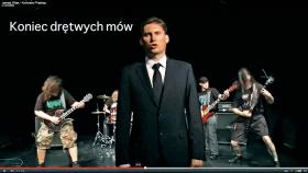 Jędrzej Wijas, kandydat SLD, śpiewa death metal.